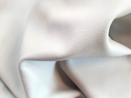 Piele naturală alb murdar