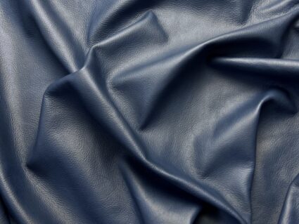 Piele naturala albastru pentru tapiterie canapele si scaune