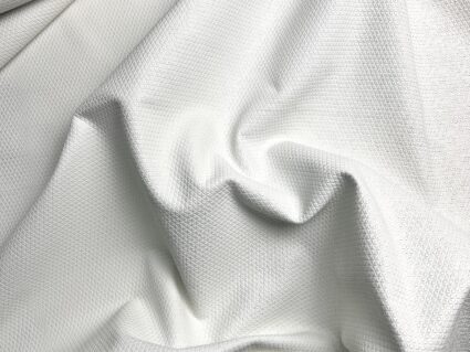 Piele naturala alba cu forma de romburi